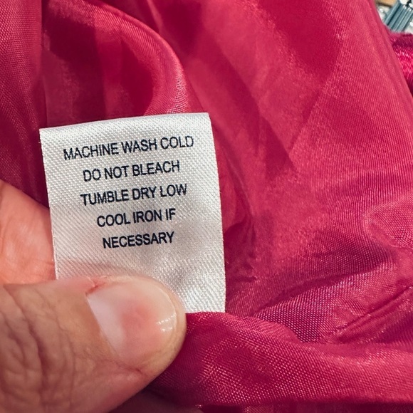 JM Studio by John Meyer Pink Pleated Fit & Flare Dress Sleeveless Size 8 Resort - Picture 11 of 11